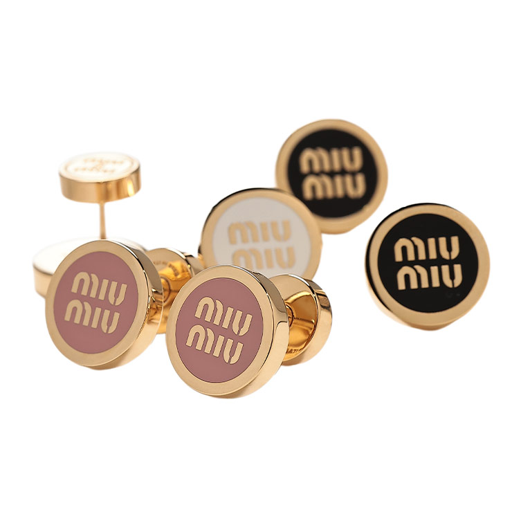 ミュウミュウ レディース ピアス MIU MIU ピアス エナメルメタル MIU5JO9122F6T ブランド アクセサリー ピアス イヤリング|大きいサイズのサカゼン