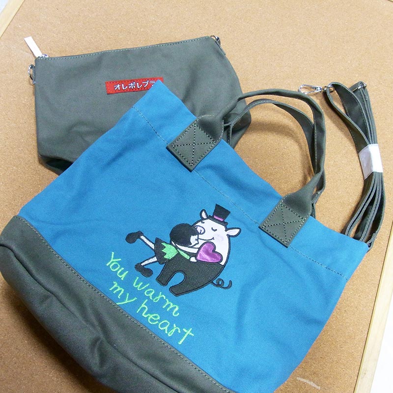 希少☆極美品 アルベロベロ オレボレブラ ぶたさん トートバッグ