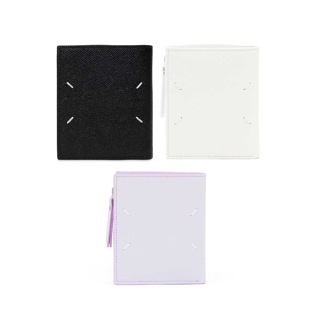 MAISON MARGIELA｜住みか マルジェラ 4編み目ロゴタイプ入り口・入口 折りたたみ紙入れ SA1UI0020 P4745 男女共用 ミニサイズ 紙入れ 歌留多入れ 差し上げ物 差し上げ物【貨物輸送無料】【外国で通信販売】【置き目品】