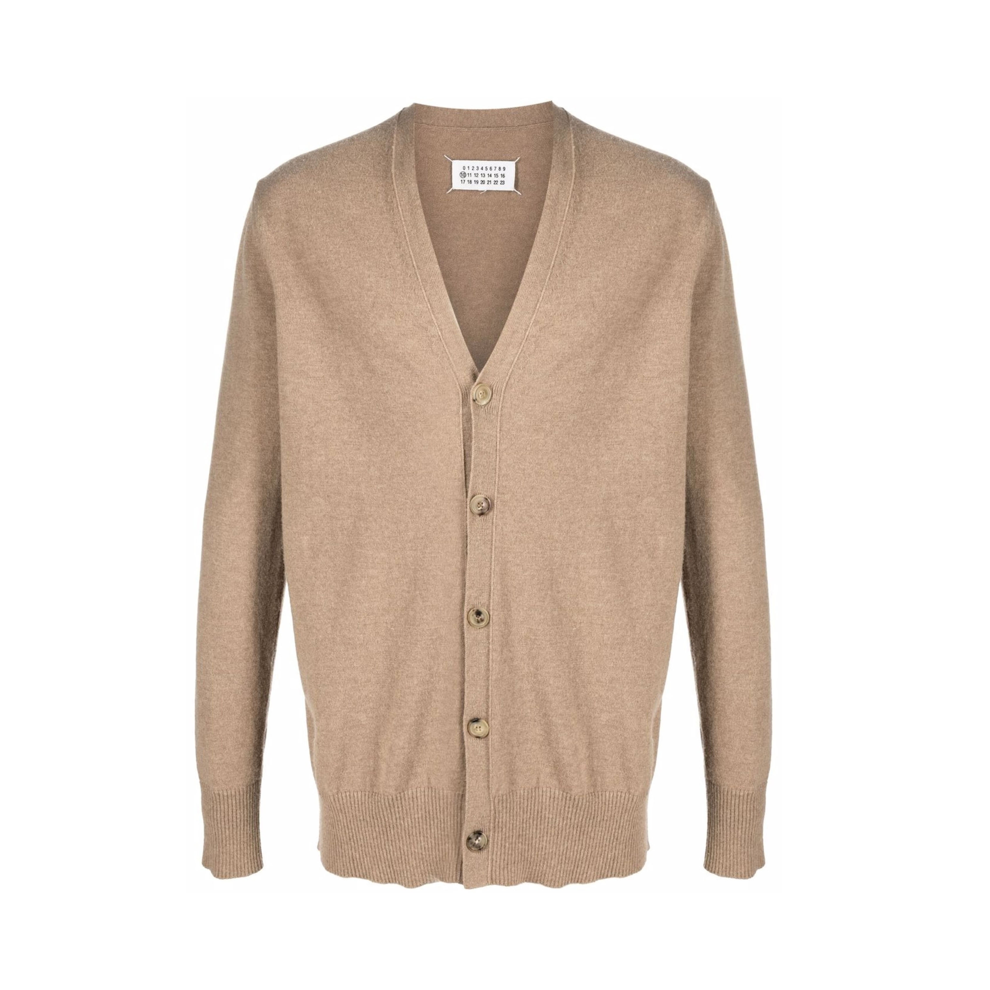 MAISON MARGIELA｜棲み家 マルジェラ 羊毛ジレー S50HA1059 S17993 メンズ レディース大いさ ベージュ 米国海軍【貨物輸送無料】【関税なし】【外国で通信販売】【定まり品】