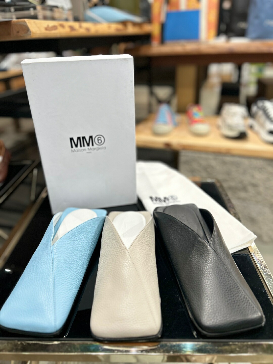 新品未使用品　Maison Margiela KIKIレザースリッポン Maison Margiela（旧Maison Martin Margiela） - 新品 メゾン