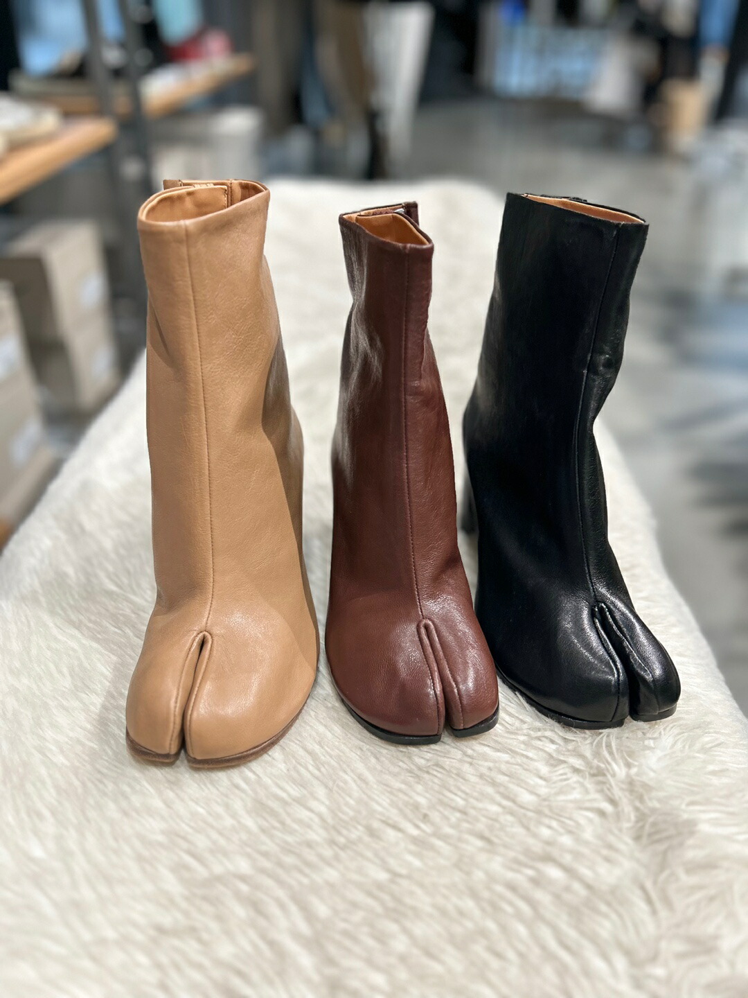 MaisonMargielaマルジェラ タビ バレエ レザー フラットシューズ 楽天市場】maison margiela tabi（バレエシューズ｜レディース靴