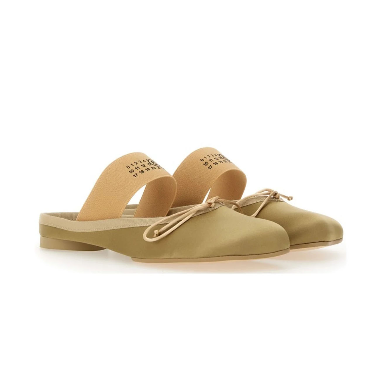 MM6 MAISON MARGIELA｜ エムエムシックス メゾンマルジェラ プリント ロゴ入り バンド ミュール S59WX0074 P5560 レデイーズファッション【送料無料】【関税なし】【海外通販】【正規品】｜BTNC