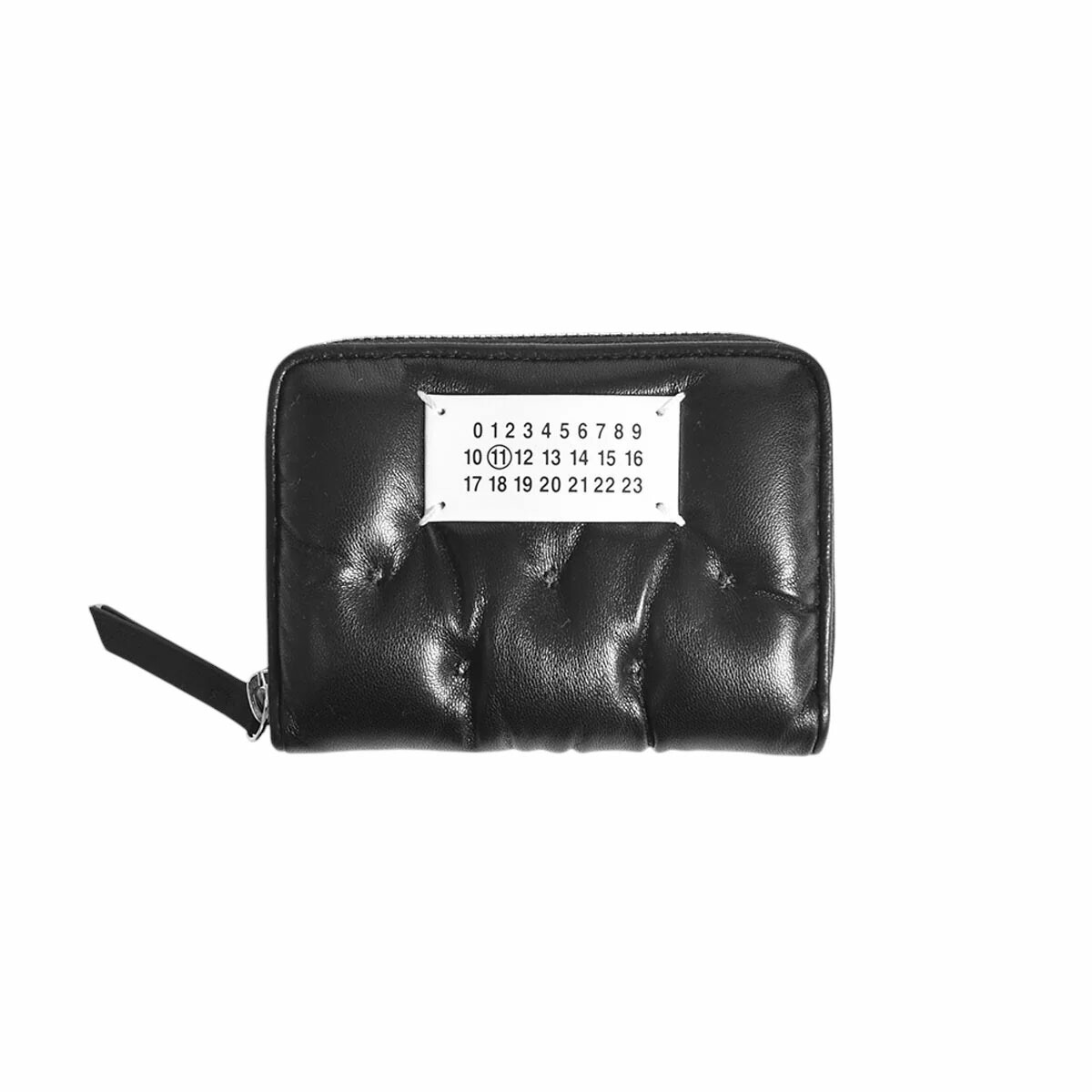 MAISON MARGIELA｜住み家 マルジェラ キルティング ナパレザー コインケース SA1VX0018 P6434 黒いこと イタリア共和国製【貨物輸送無料】【関税なし】【外国で通信販売】【定め事品】