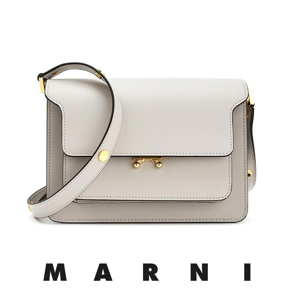 MARNI｜マルニ サフィアーノカーフスキン TRUNK ポシェット MARNI マルニ TRUNKバッグ ナノ ショルダー トランクバッグ