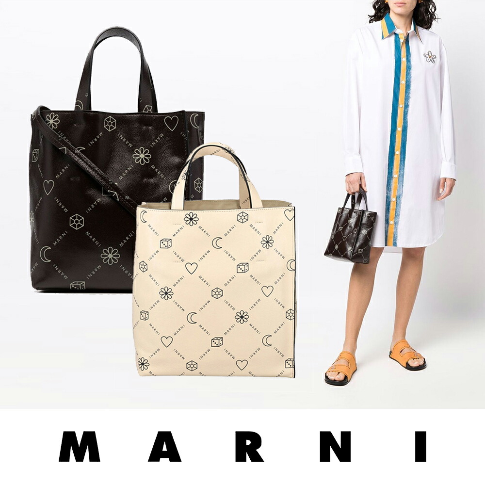 新品　MARNI マルニ　トートバッグ　クリアラップ仕様 男女兼用　イタリア製 楽天市場】MARNI｜マルニ クリアラップ付き ブルー チェック