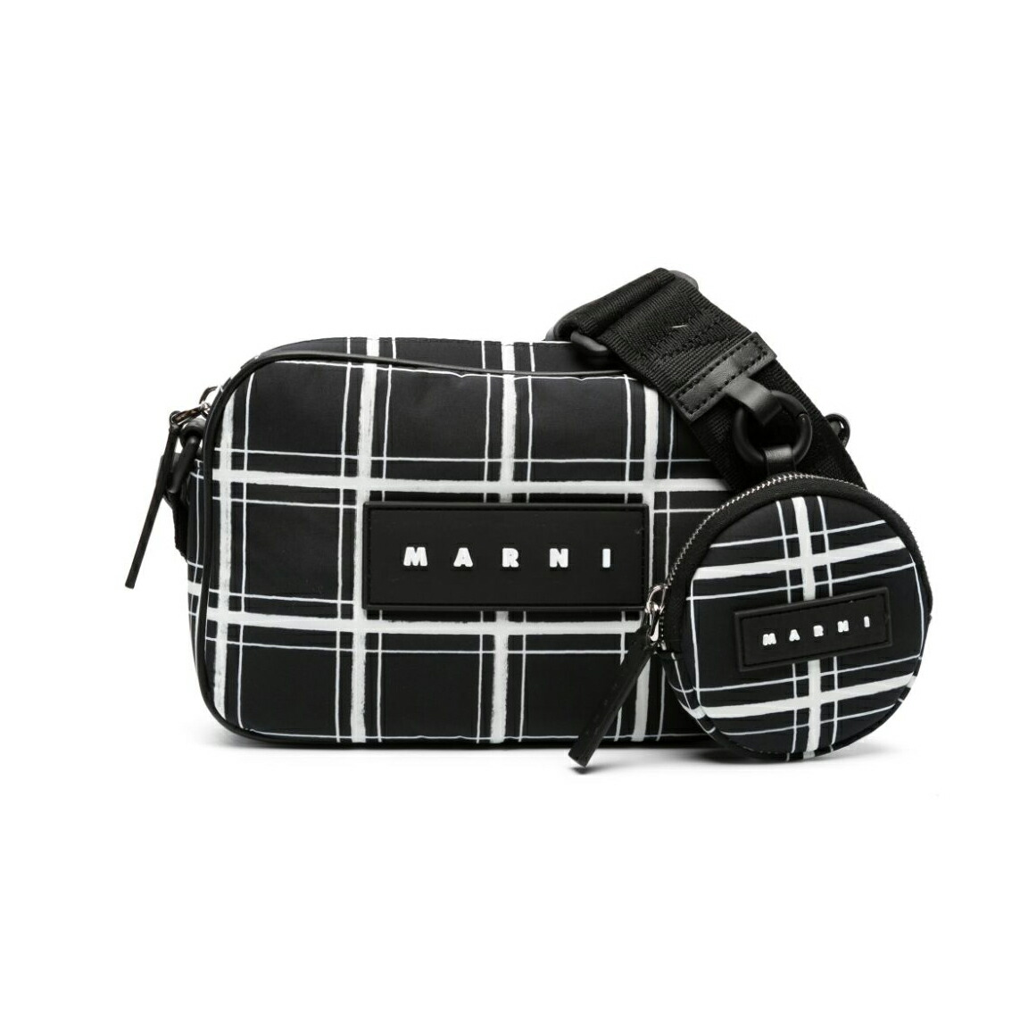 MARNI マルニ Marcel コットンキャンバス Pouch ポーチ MARNI マルニ Marcel コットンキャンバス Pouch ポーチ