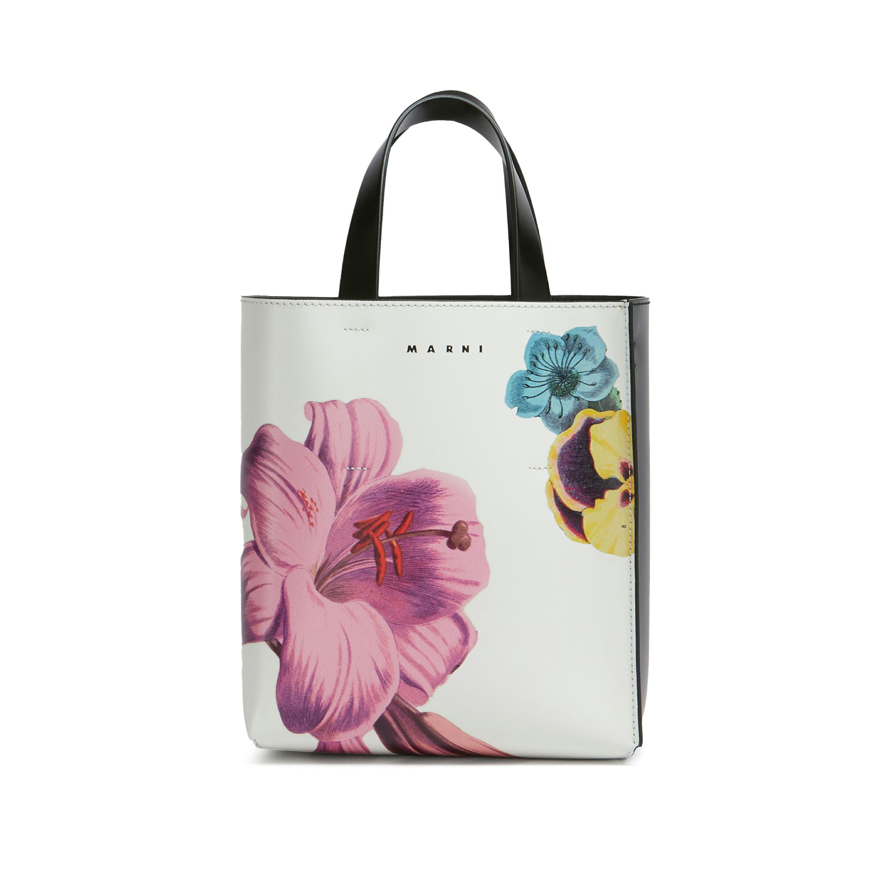 MARNI｜マルニ 肩先付 MUSEO SMALL トートバッグ SHMP0039Q5 P6925 イタリア製 かご御徒面子 肩先 トートバッグ【貨物輸送無料】【関税なし】【外国で通信販売】【定まり品】