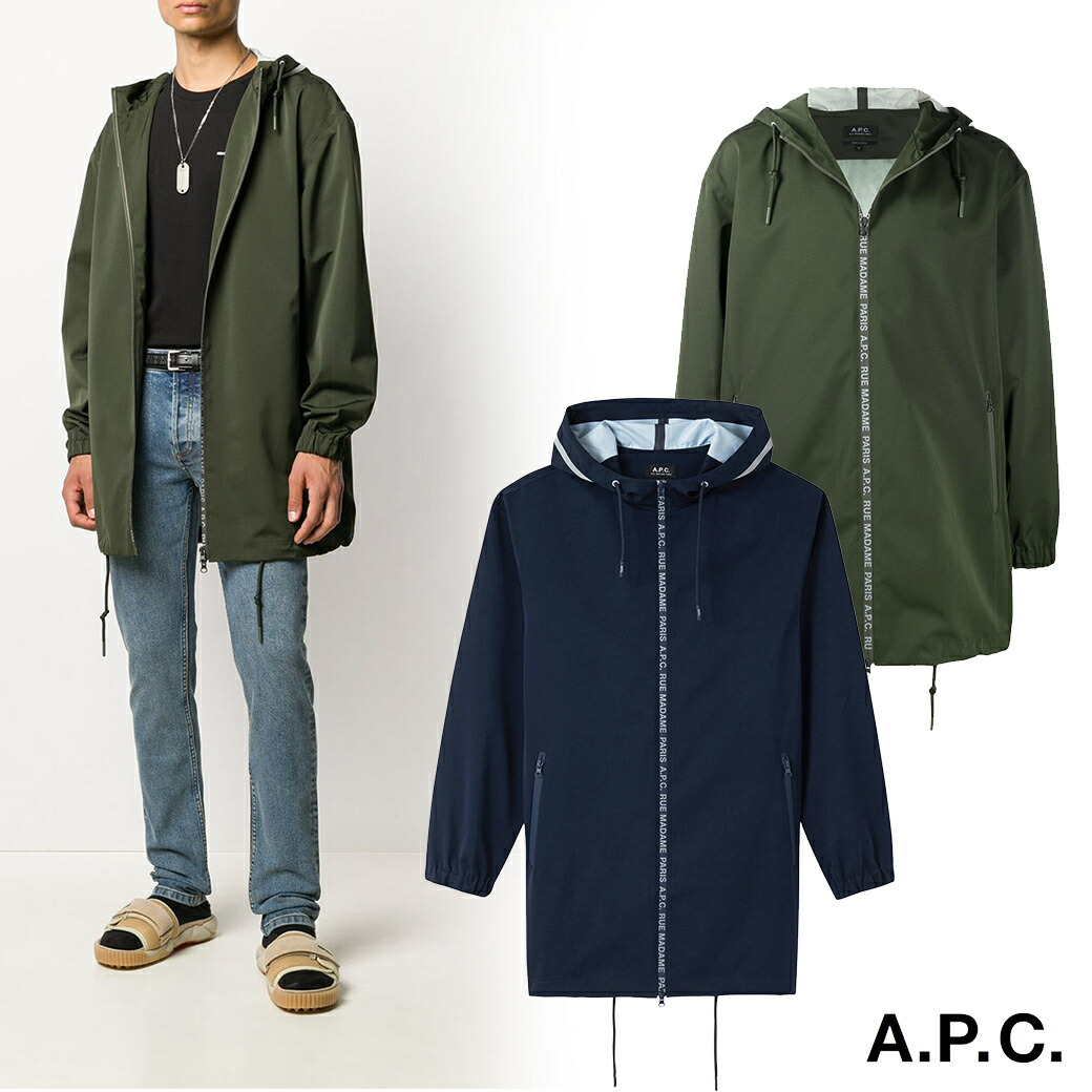A.P.C｜アーペーセー Philip ロング上衣 PSAEF-H30142【貨物輸送無料】【外国で通信販売】【定まり品】