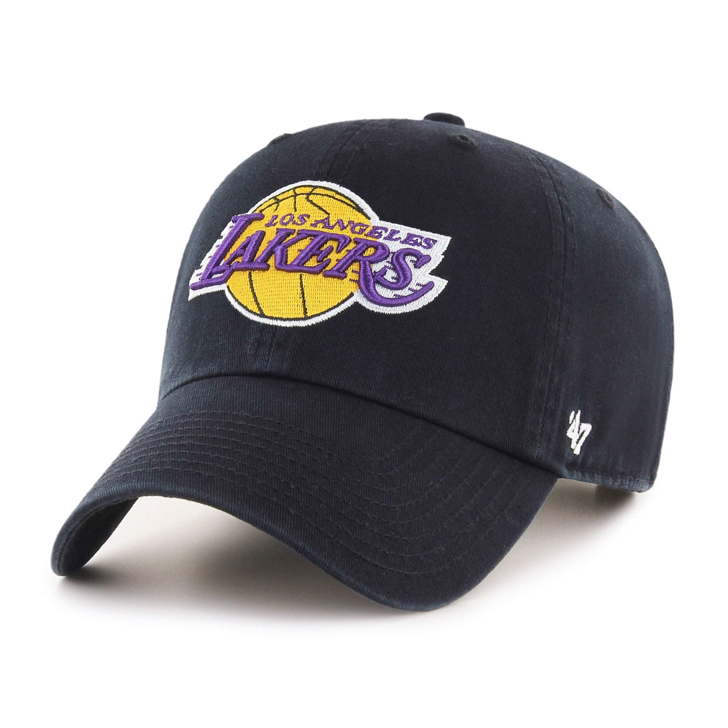 47BRAND｜フォーティーセブン ブランド LOS ANGELES LAKERS '47 CLEAN UP メンズ レディース キャップ 帽子 K-RGW12GWS-BKA【送料無料】【海外通販】【正規品】