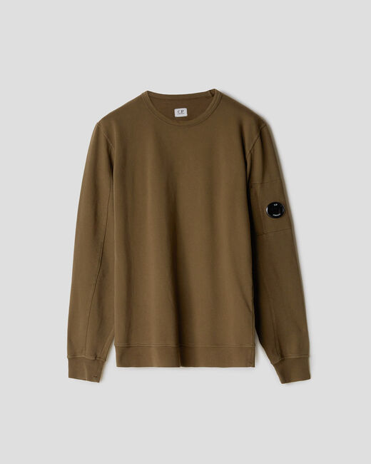 C.P.COMPANY｜シーピーカンパニー 09CMSS001A002246G 683-IVY GREEN SWEATSHIRTS　メンズファッション イケメン 【送料無料】【海外通販】【正規品】