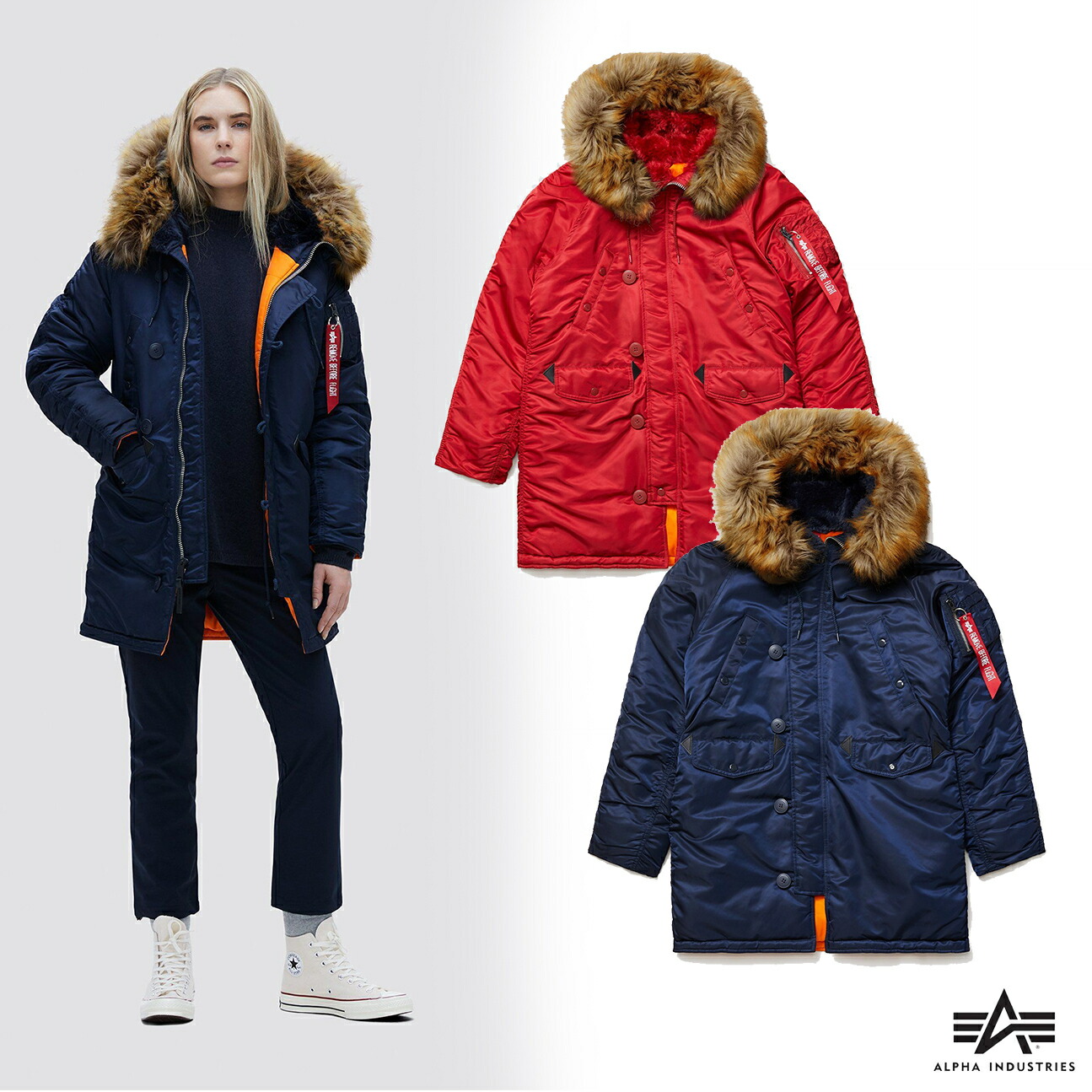 美品 AVIREX☆レディース ミリタリーフードベスト☆リアルファー☆女性S~M imgrc0067224748.jpg