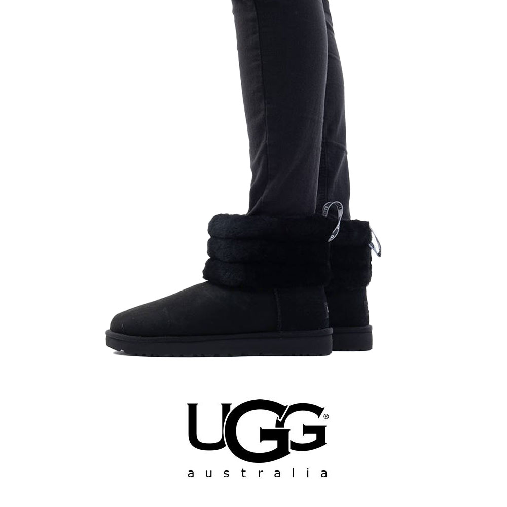 UGG｜アグ レディース ムートンブーツ FLUFF MINI QUILTED 1098533 Classic ankle boots【貨物輸送無料】【関税なし】【外国で通信販売】【定め事品】