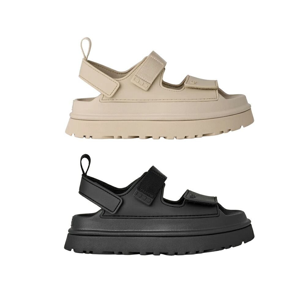 UGG｜アグ  WOMEN\u0027S GOLDEN GLOW ゴールデングロー レディース サンダル 軽さ コンフォート EVA TPU アウトドア 越南製 1152685 黒いこと / シーソルト【貨物輸送無料】【関税なし】【外国で通信販売】【定まり品】