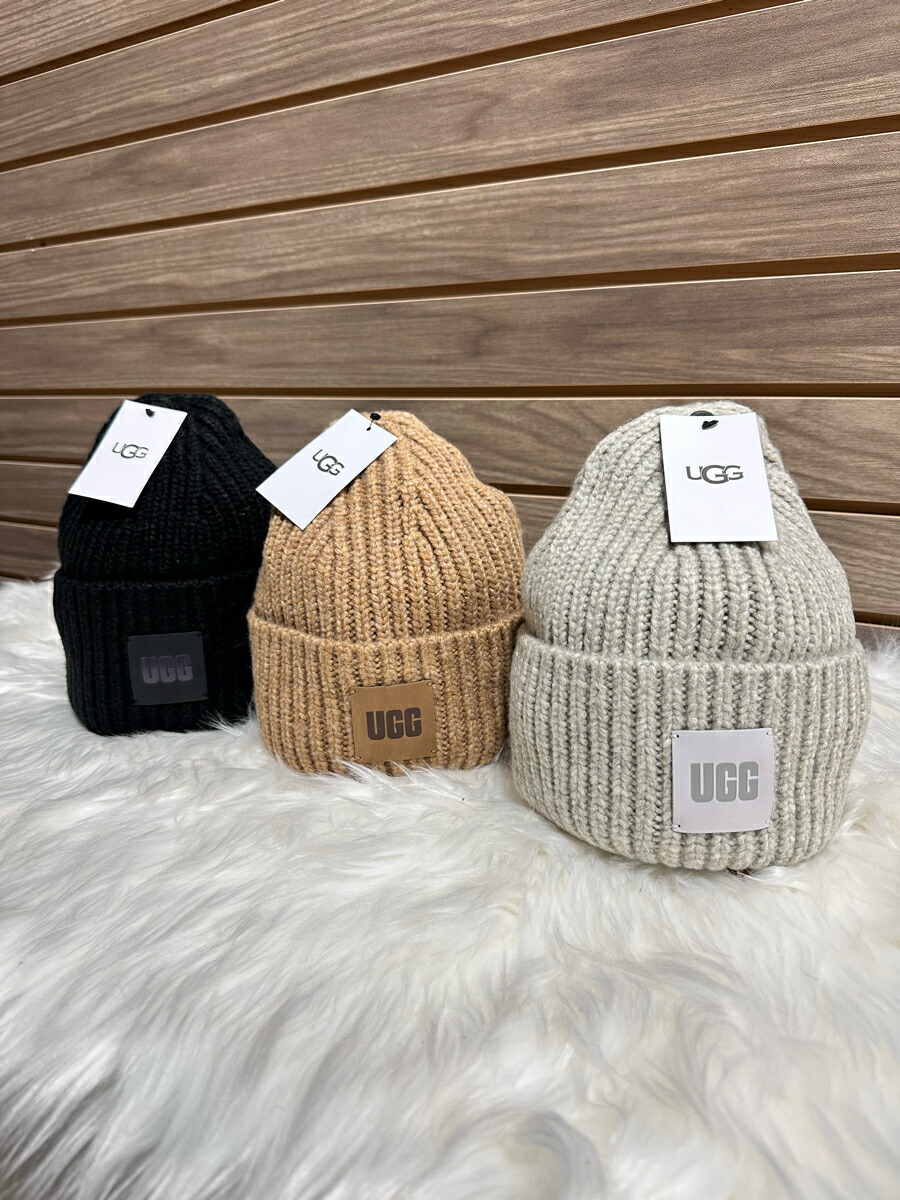 楽天市場】アグ 帽子 チャンキーリブビーニー メンズ レディース