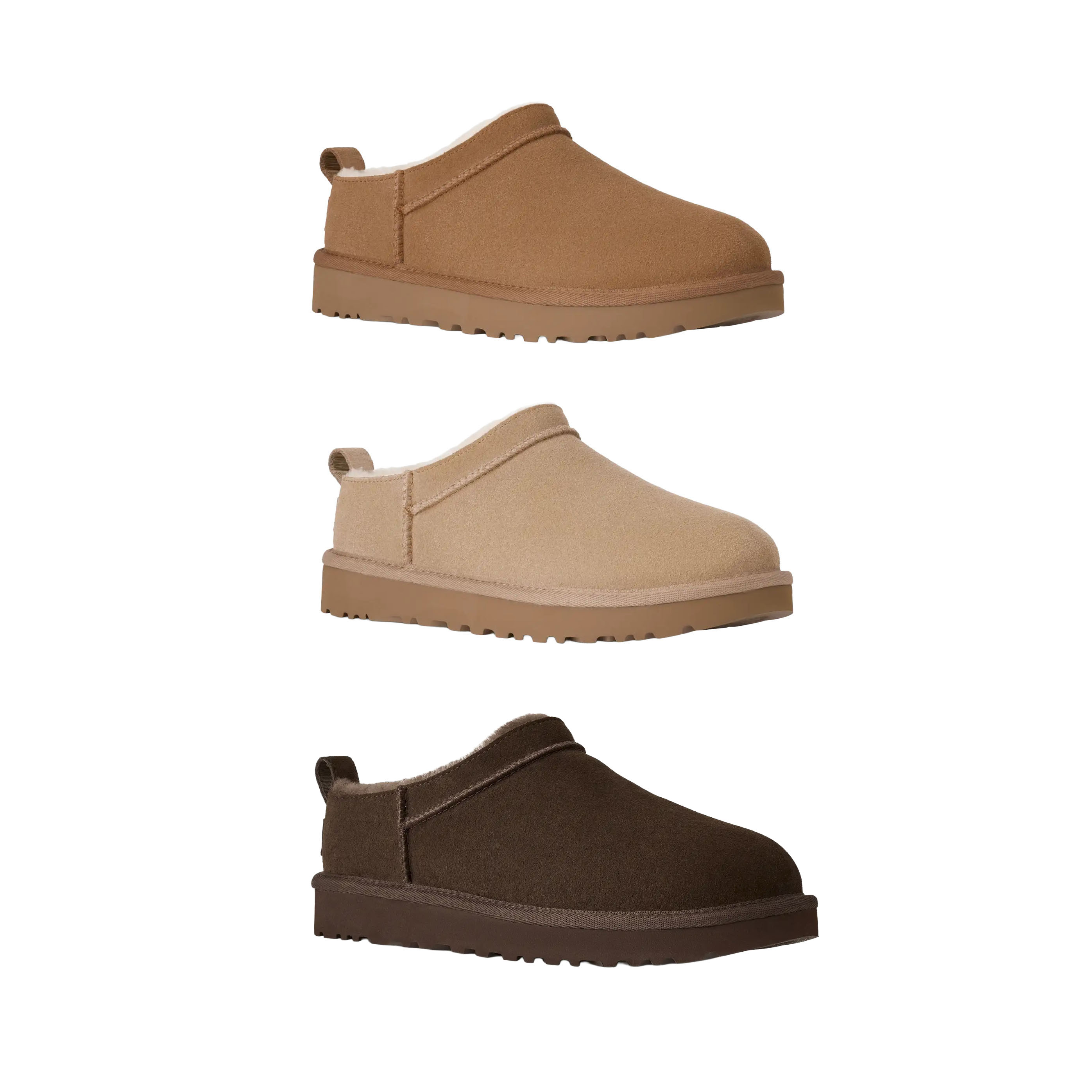 UGG｜アグ クラシック マイクロ レディース ブーツ 1173891 Classic Micro x シープスキン 17mm スエード 軽量EVA アウトソール 厚底 1173891 冬 防寒 暖かい 靴 誕生日プレゼント ギフト【送料無料】【関税なし】【海外通販】【正規品】