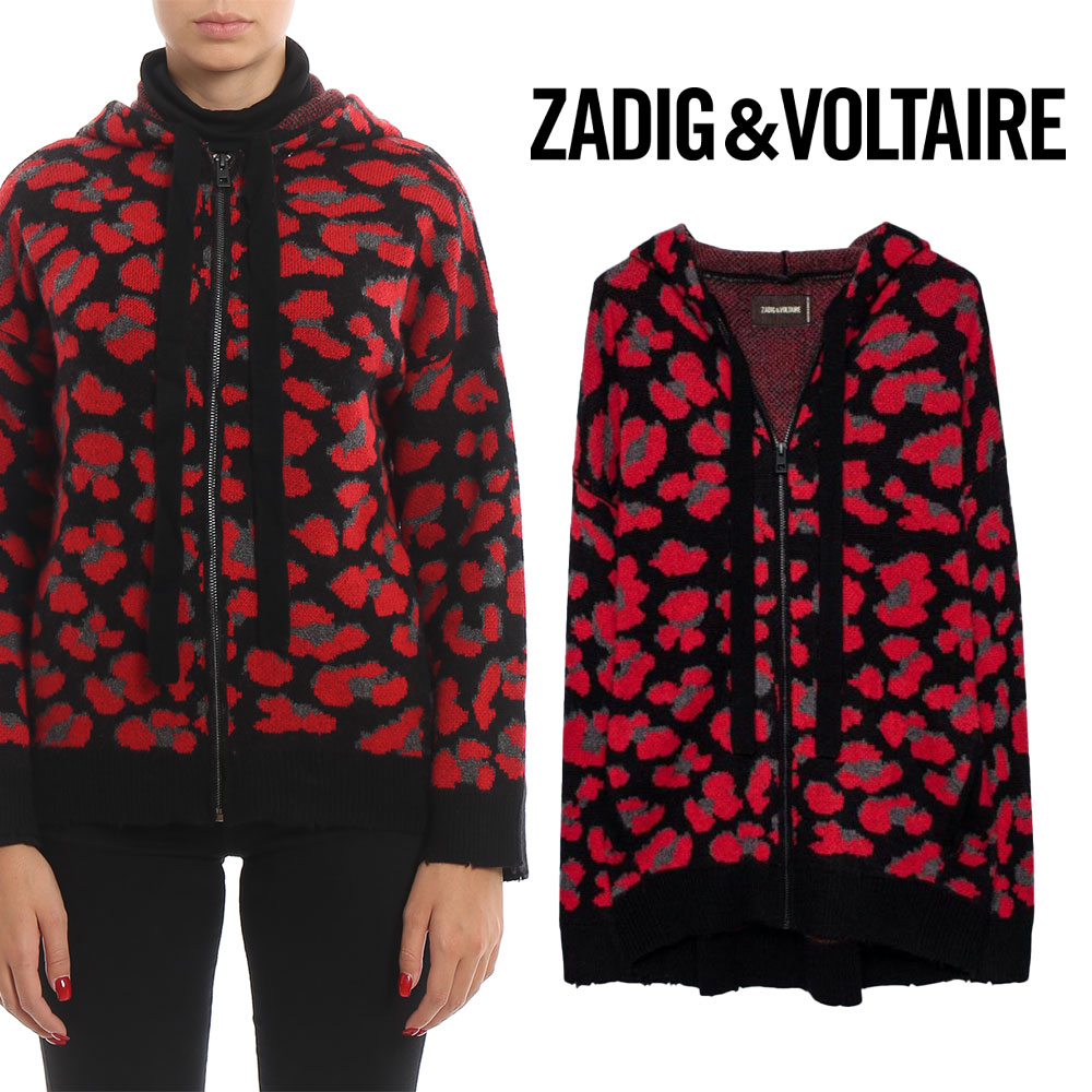 ZADIG \u0026 VOLTAIRE｜ザディグ エ フランソア・マリー・ヴォルテール Lennox Leo Cardigan レディース WHML2402F レディース 流行り物【貨物輸送無料】【外国で通信販売】【定まり品】