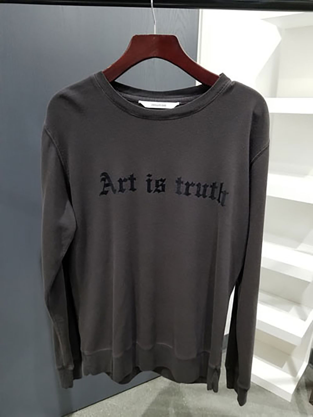 ZADIG \u0026 VOLTAIRE｜ザディグ エ フランソア・マリー・ヴォルテール Steeve Sweatshirt メンズ トレーナー SGTS7105H メンズ流行り物【貨物輸送無料】【外国で通信販売】【置き目品】
