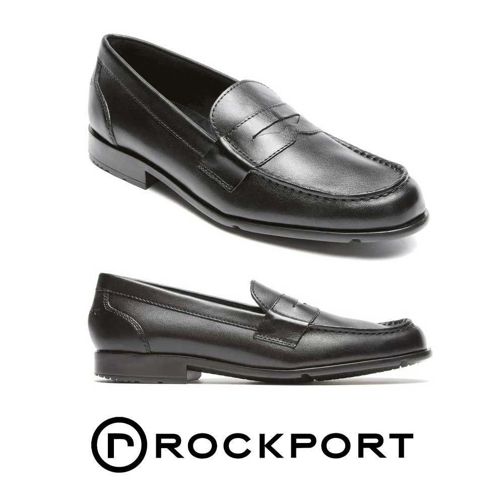 楽天市場】ROCKPORT｜ロックポート CLASSIC LOAFER PENNY BLACK M76443