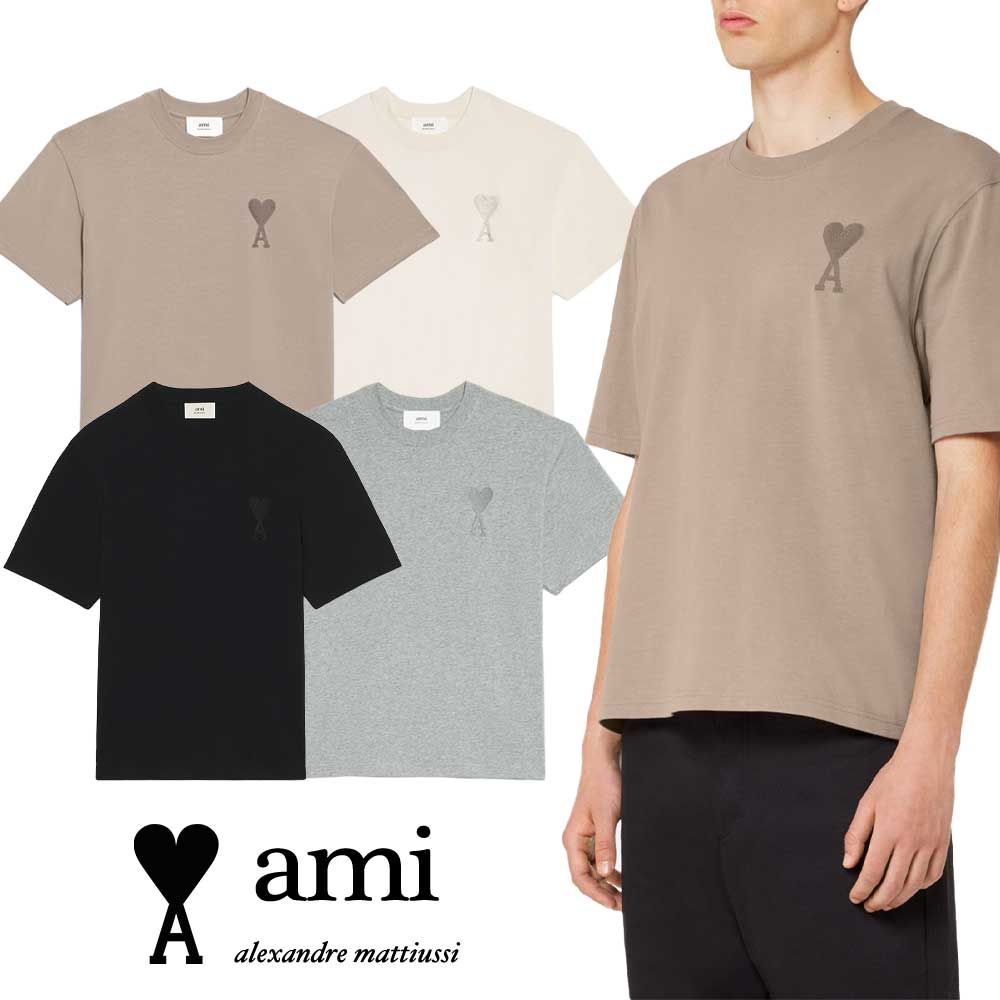 楽天市場】AMI PARIS｜アミパリス スタンダードフィット Tシャツ 男女