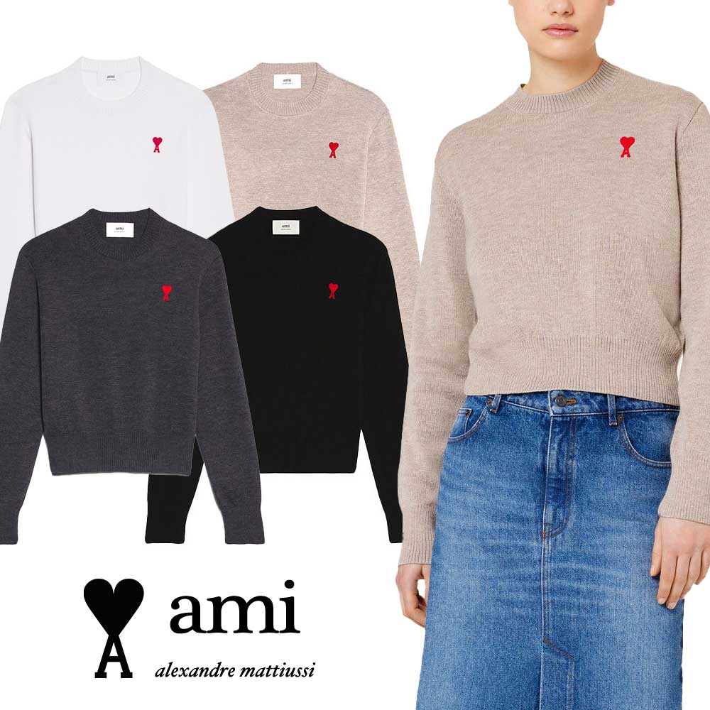 【AMI ALEXANDRE MATTIUSSI】プルオーバー【送料関税無料】 AMI Alexandre Mattiussi アミパリス PARIS 裏毛 オーガニック
