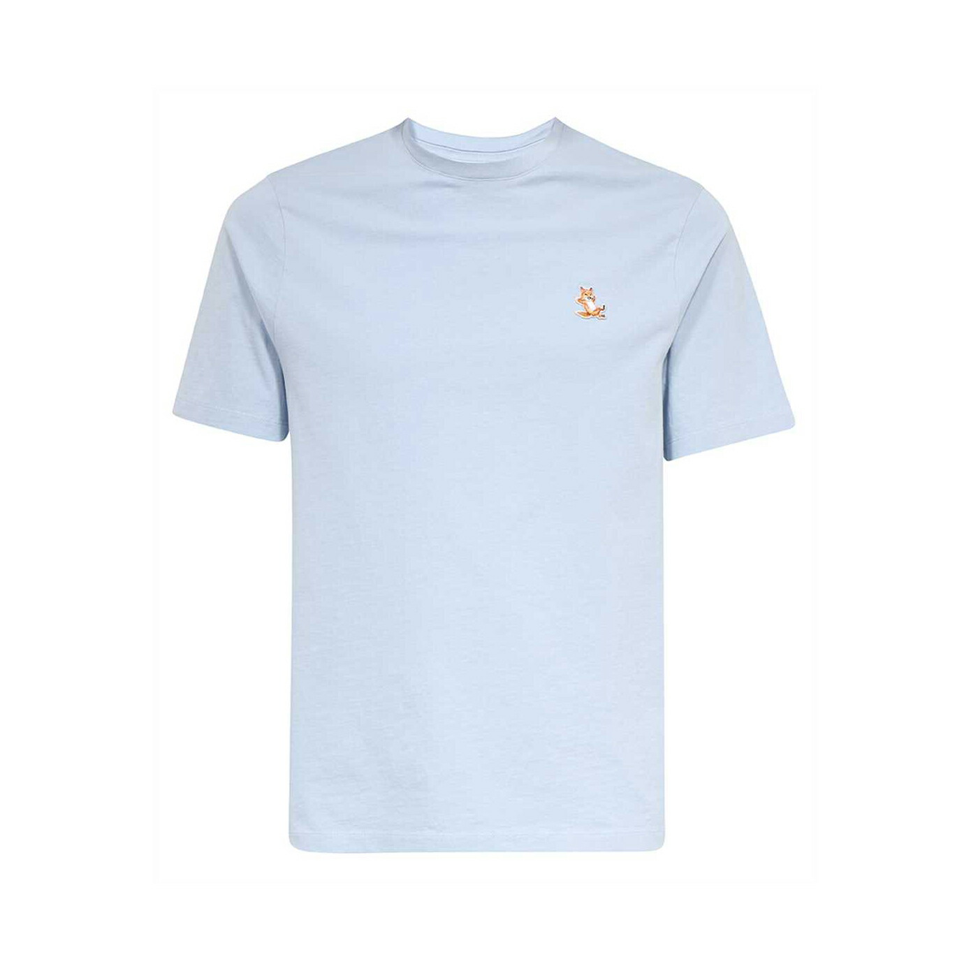 Maison Kitsune｜メゾンキツネ 稲荷 継ぎ切れ ティーシャツ LM00110KJ0008  メンズ【貨物輸送無料】【外国で通信販売】【定め事品】
