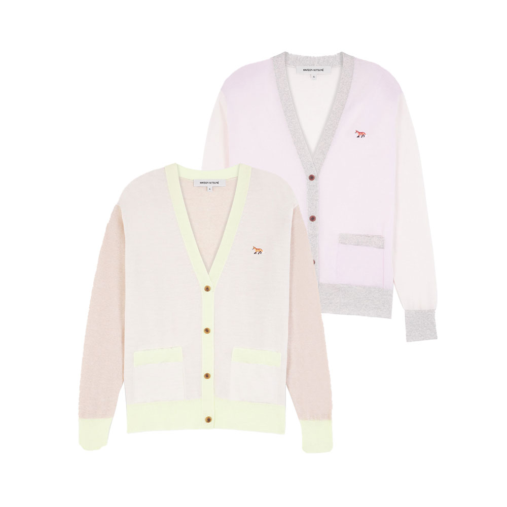 Maison Kitsune｜メゾンキツネ BABY FOX PATCH ジレー MW00505KT1036 レディース 流行り物【貨物輸送無料】【外国で通信販売】【定まり品】
