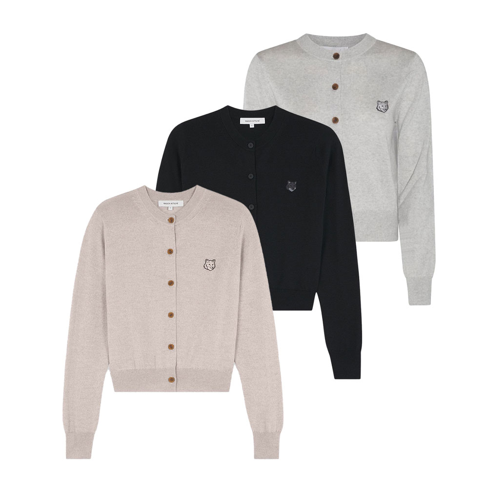 Maison Kitsune｜メゾンキツネ BOLD FOX PATCH ジレー MW00508KT1036 レディース 流行り物【貨物輸送無料】【外国で通信販売】【置き目品】