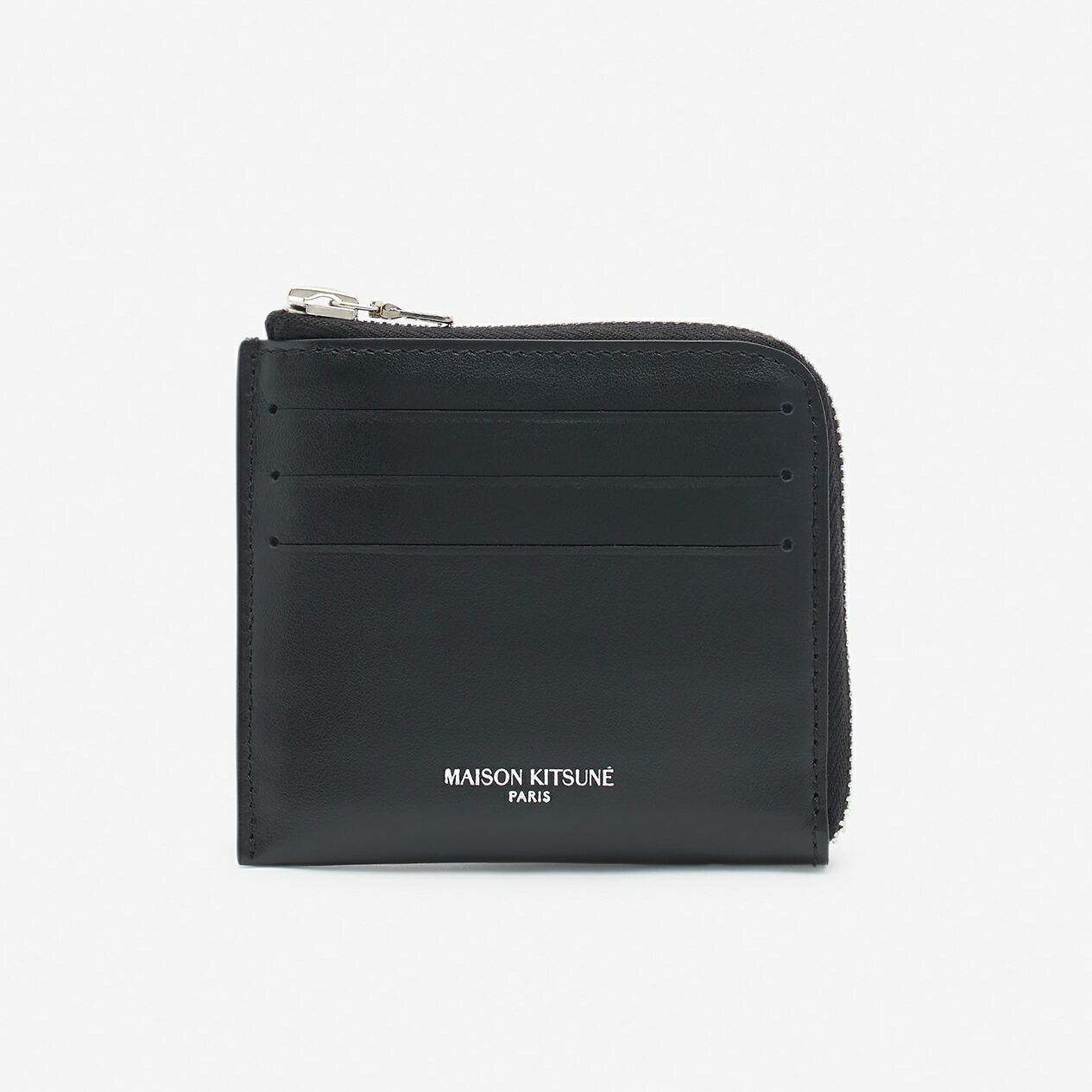 Maison Kitsune｜メゾンキツネ 真四角 ジップ付き添い人 歌留多保持者 LM05342LC0038 メンズ レデイーズファッション 男女兼用【貨物輸送無料】【外国で通信販売】【定め事品】