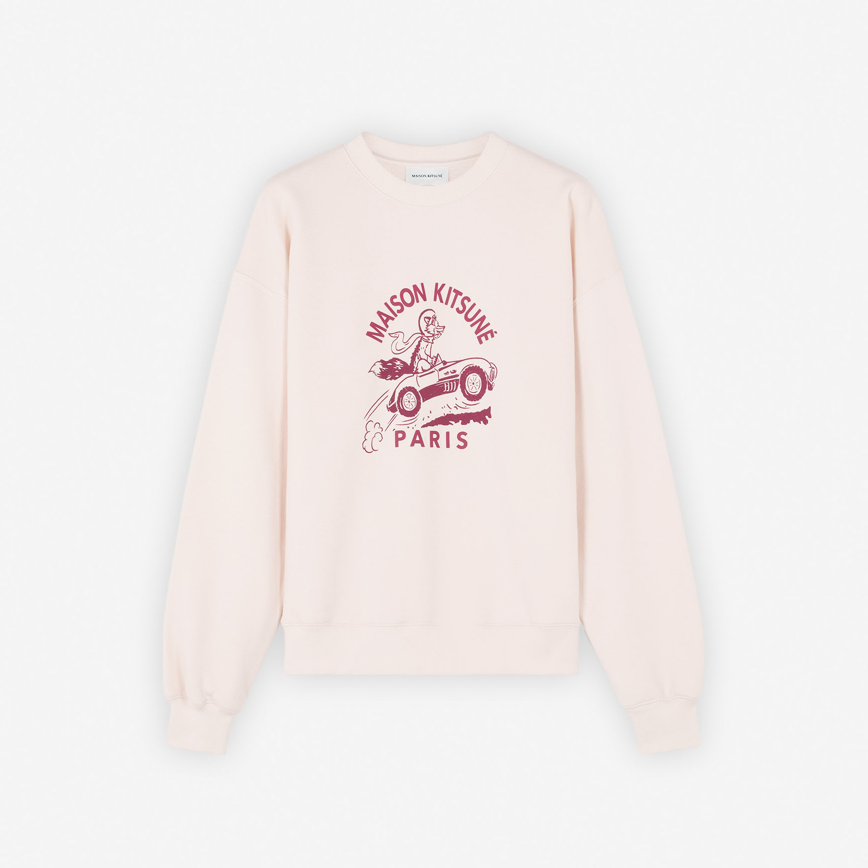 Maison Kitsune｜メゾンキツネ RACING FOX トレイナー MW00305KM0307 レディース 流行り物【貨物輸送無料】【外国で通信販売】【定め事品】