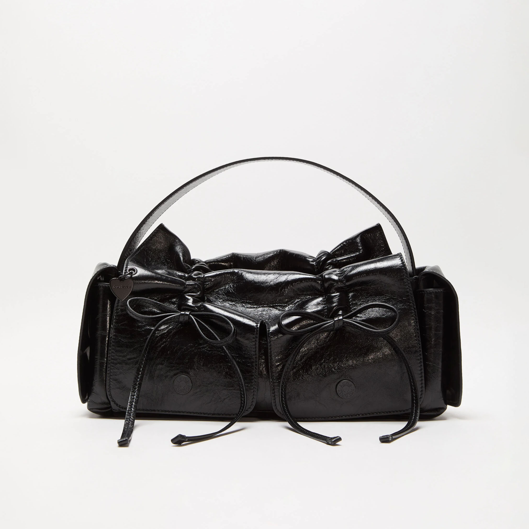 Acne Studios アクネ ストゥディオス メッセンジャーバッグ ブラック Acne Studios アクネストゥディオズ ショルダーバッグ C10140