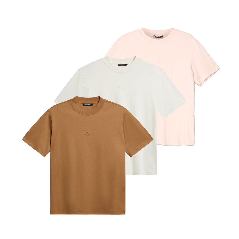 J.LINDEBERG|ジェイリンドバーグ メンズ Adan Logo Mock Neck Tシャツ FMJT10073 メンズファッション フィットネス 【送料無料】【関税なし】【海外通販】【正規品】|BTNC