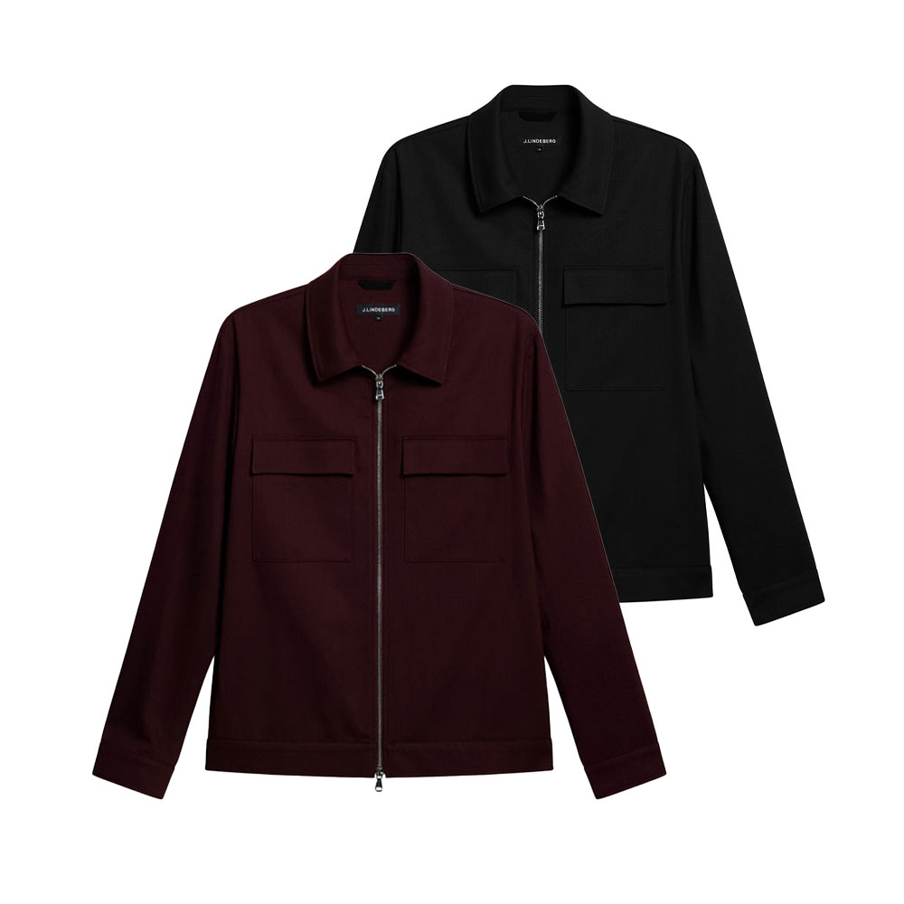 J.LINDEBERG｜ジェイリンドバーグ メンズ JAROD WR FLANNEL OVERSHIRT FMTA10063 ファッション フィットネス 【送料無料】【関税なし】【海外通販】【正規品】｜BTNC 30,810円