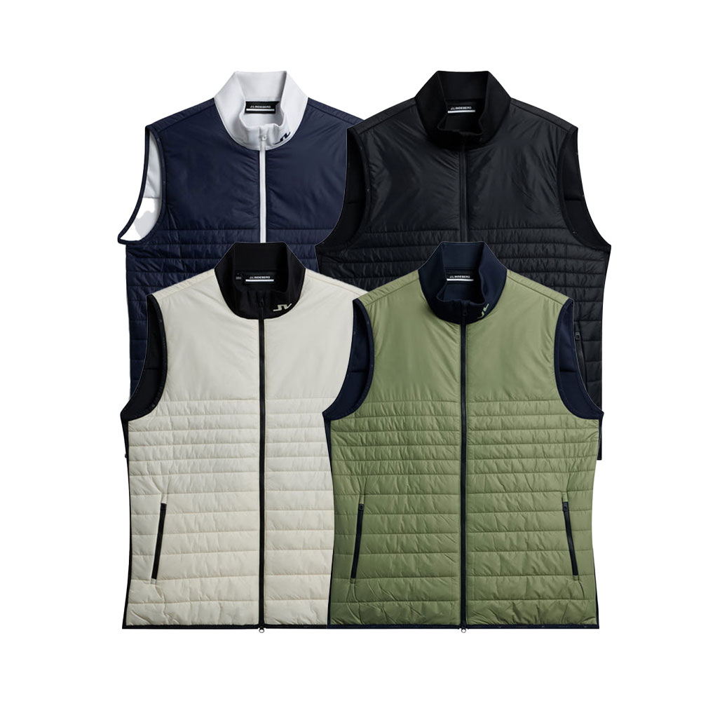 J.LINDEBERG｜ジェイリンドバーグ メンズ MARTINO QUILT HYBRID VEST ゴルフ より良い GMOW11401 流行り物 相応うネス 【貨物輸送無料】【関税なし】【外国で通信販売】【定め事品】