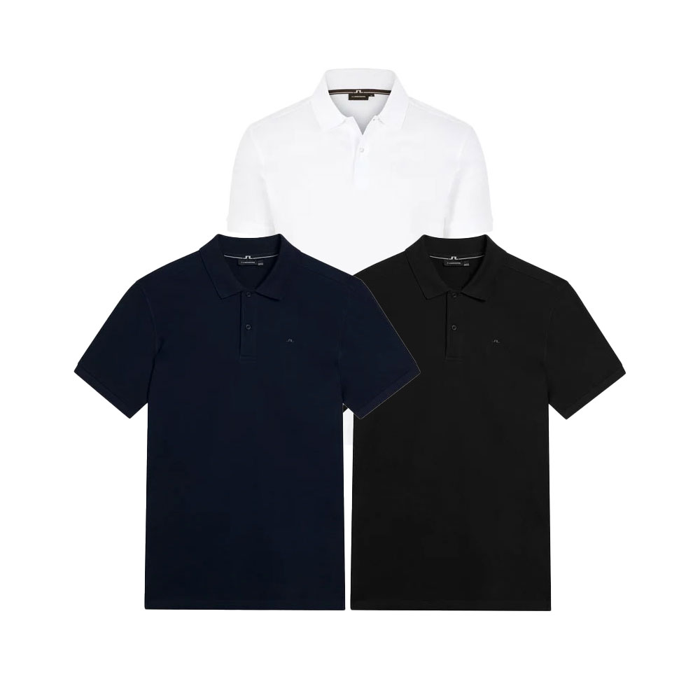 J.LINDEBERG｜ジェイリンドバーグ ゴルフ メンズ スポーツシャツ Troy Pique Polo Shirt FMJT09639  メンズ流行り物 相応うネス 【貨物輸送無料】【関税なし】【外国で通信販売】【定め事品】