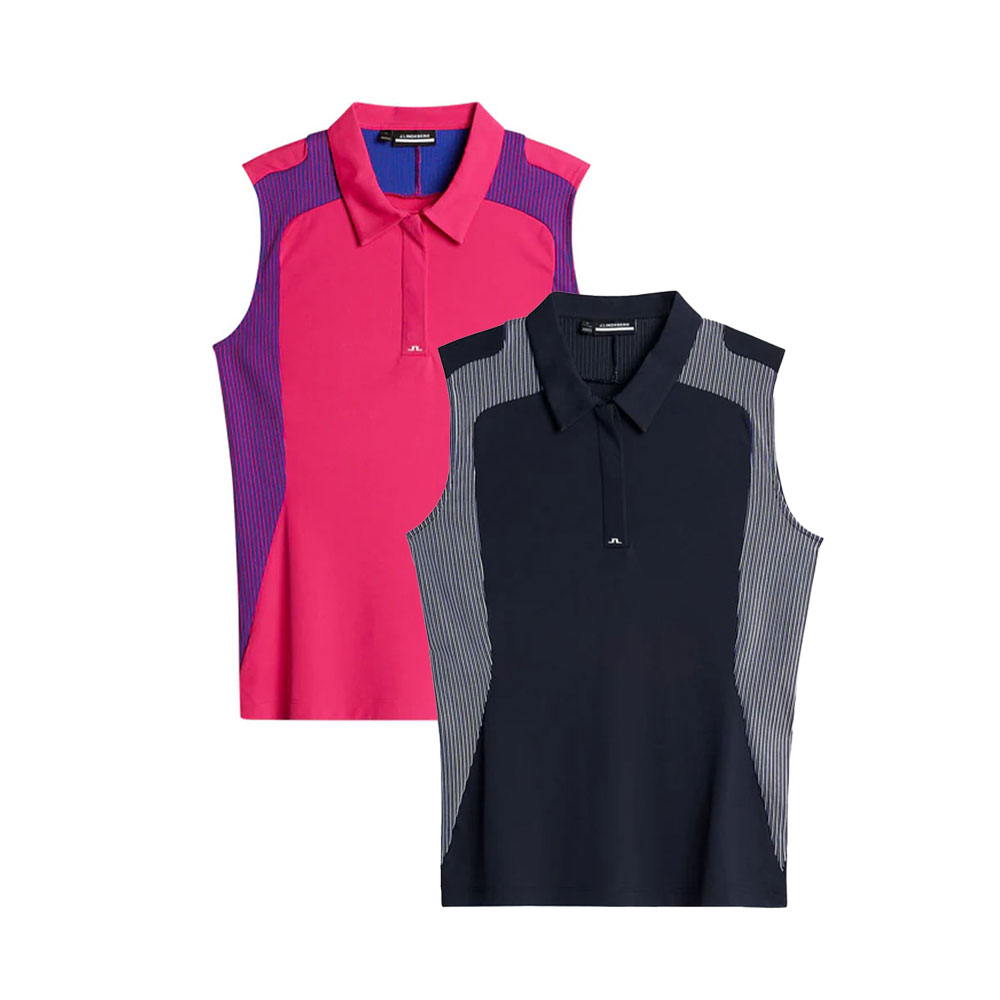J.LINDEBERG｜ジェイリンドバーグ レディース ゴルフ Tシャツ ポロシャツ Betsy Sleeveless Polo GWJT10716 レディースファッション　フィットネス 【送料無料】【関税なし】【海外通販】【正規品】