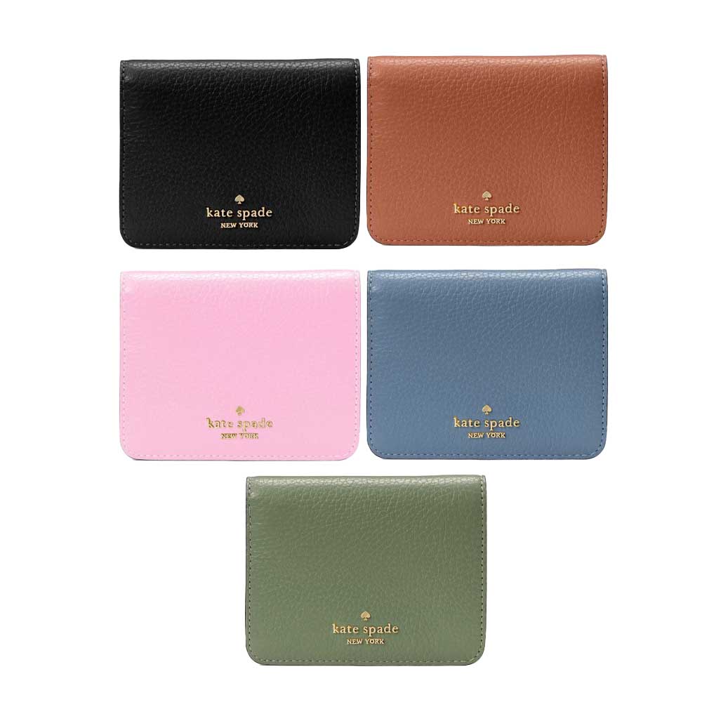 KATE SPADE|ケイトスペード MADISON COLORBLOCK ジップ 二つ折り財布 KH616 コンパクト ミニ財布 カラー ブロック ファスナー式 小銭入れあり レディース ギフト プレゼント おしゃれ【アウトレット】【送料無料】【海外通販】|BTNC