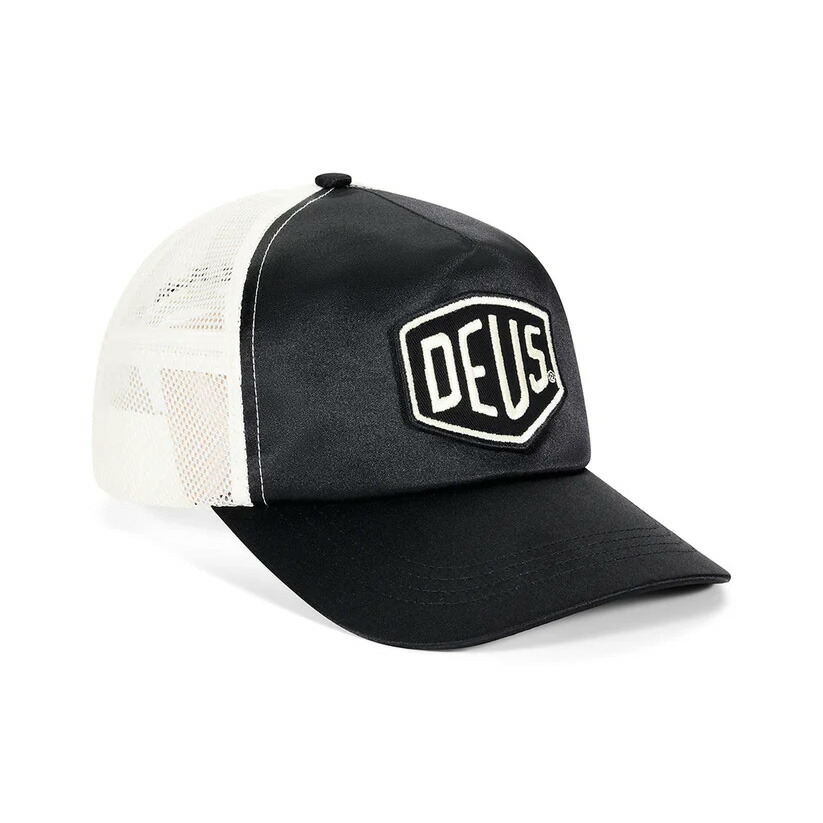 DEUS EX MACHINA｜デウスエクスマキナ Paris Shield トラッカーキャップ メッシュキャップ メンズ レディース ブラック D261WHA846099800【送料無料】【海外通販】【正規品】