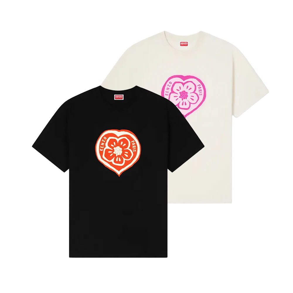 KENZO｜ケンゾー ケハート 濫りがわしい プルオーバー FG52TS3014SG 黒いこと エクリュ 綿織物100%【貨物輸送無料】【関税なし】【外国で通信販売】【置き目品】