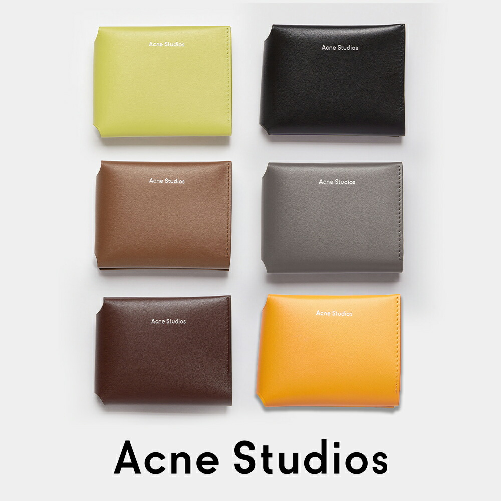 楽天市場】アクネストゥディオズ ACNE STUDIOS トリフォールド カード 