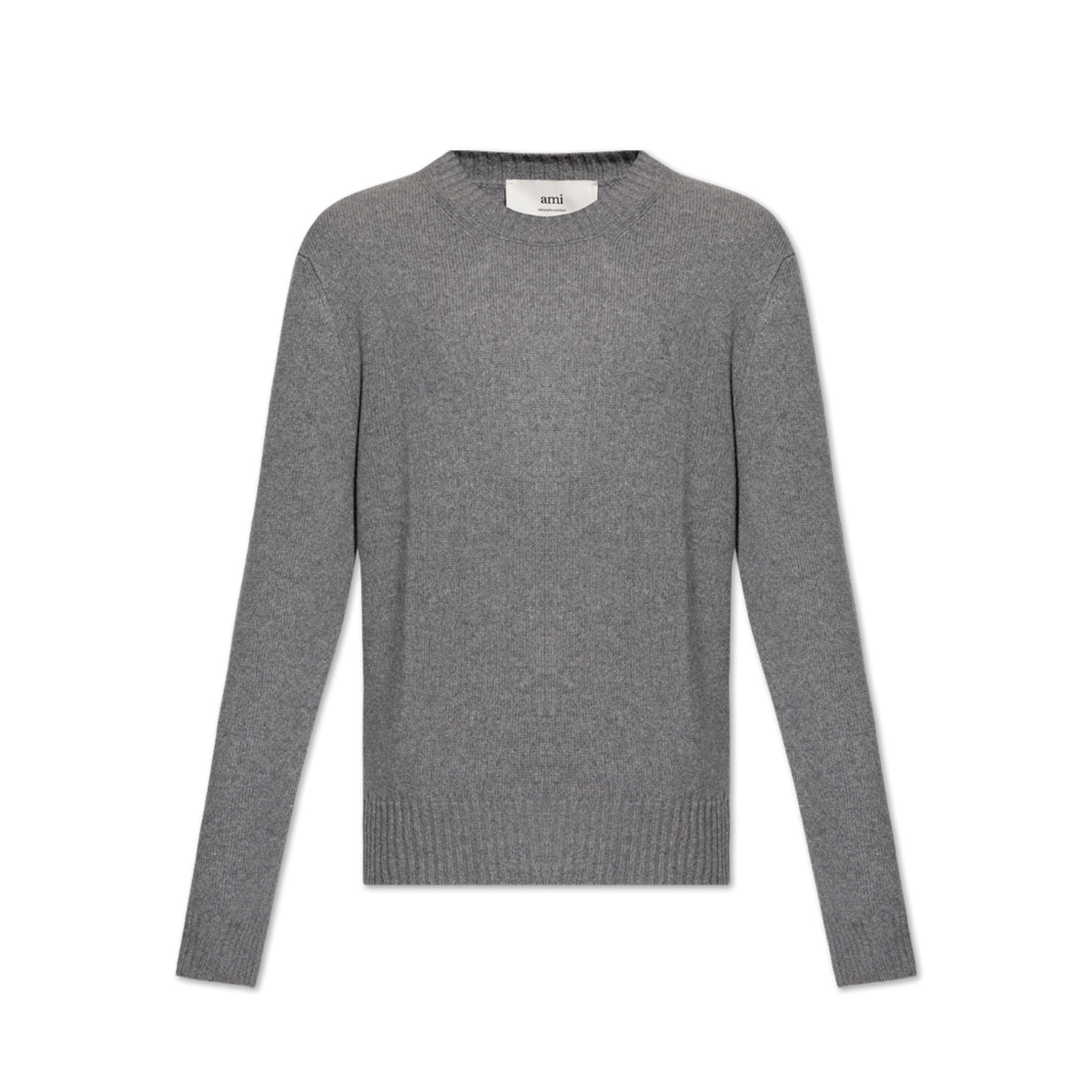AMI PARIS｜アミパリ ハートロゴ カシミヤ セーター ニット HKS057.005 CASHMERE AMI DE COEUR CREW NECK SWEATER【送料無料】【海外通販】【正規品】｜BTNC