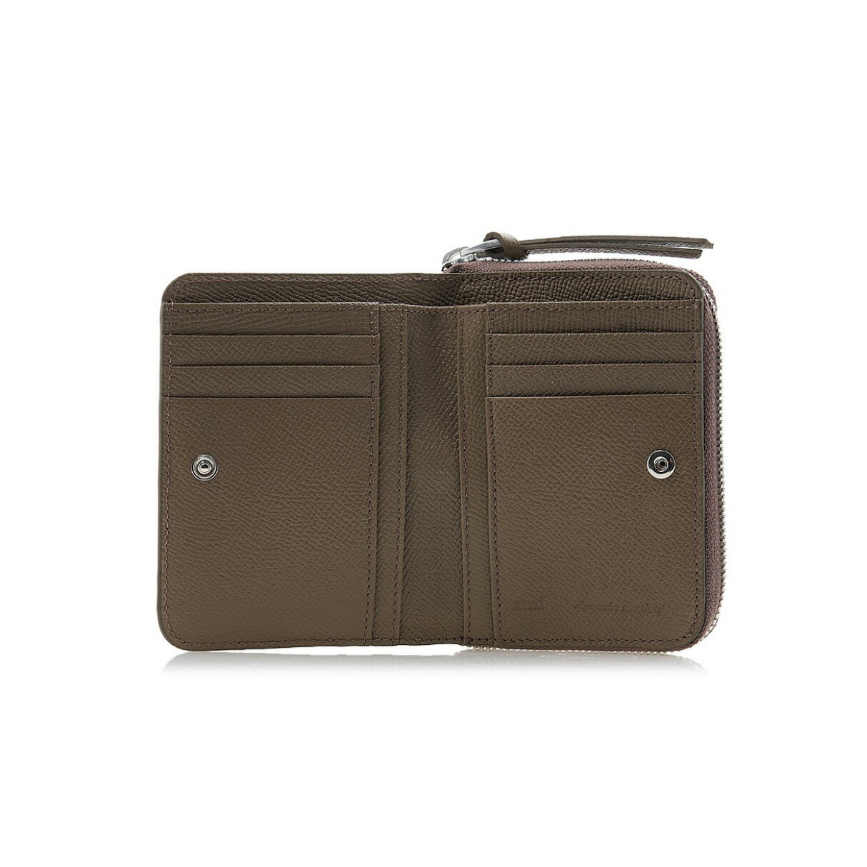 AMI PARIS｜アミパリ ハートロゴ入り コンパクト レザー ミニ