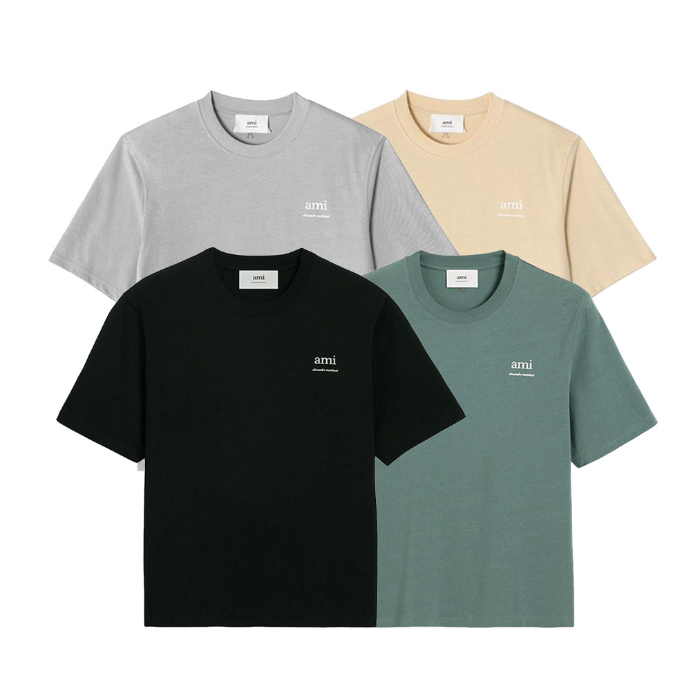AMI PARIS｜男女兼用 ロゴ入り Tシャツ UTS024.726 楽天市場】アミ AMI メンズ Tシャツ UTS024 726 NOIR ブラック
