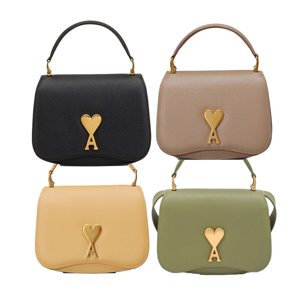 AMI Paris★ショルダーストラップ付きレザーバッグ 楽天市場】ami paris アミパリス ショルダーバッグ PARIS
