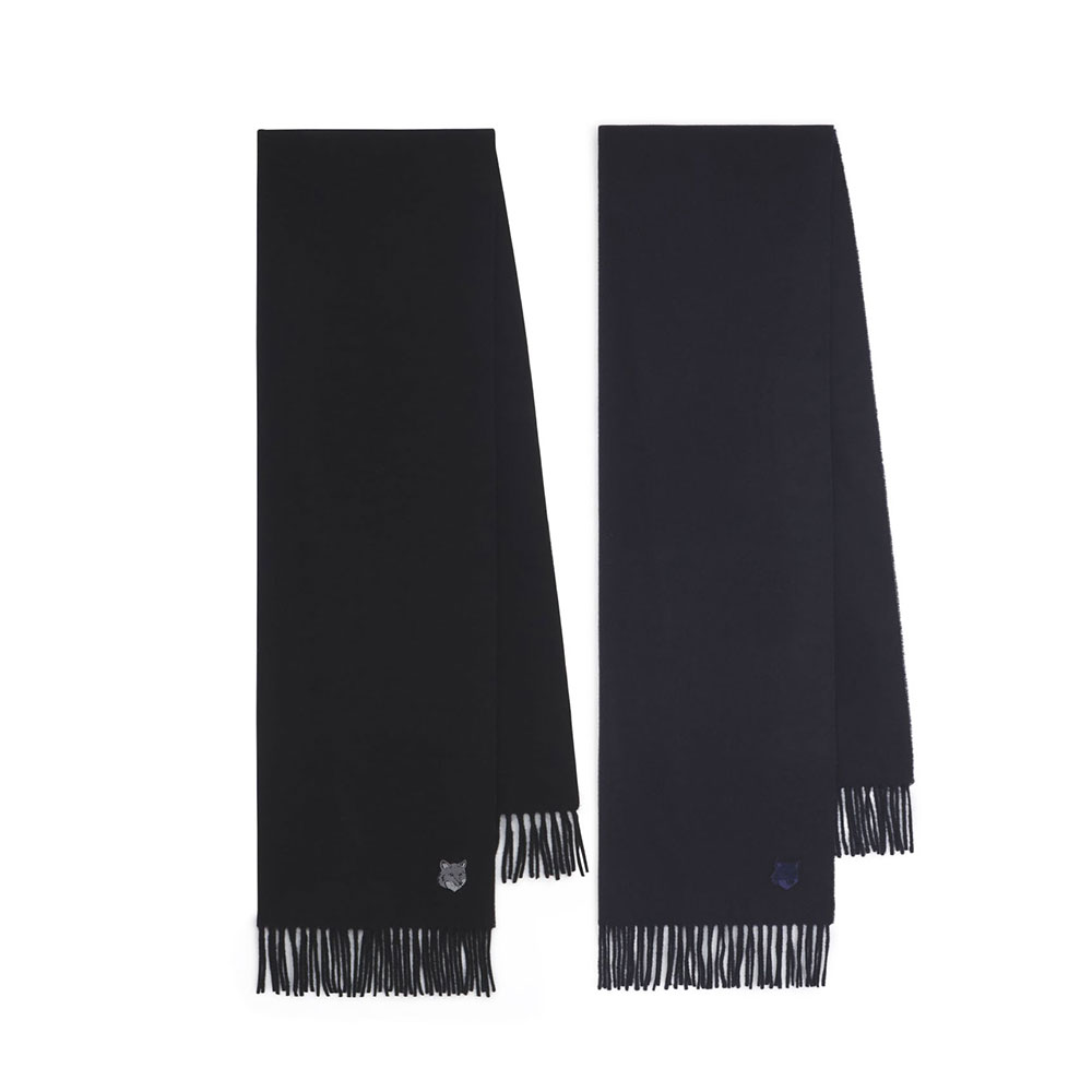 楽天市場】メゾンキツネ マフラー スカーフ ストール ボールド