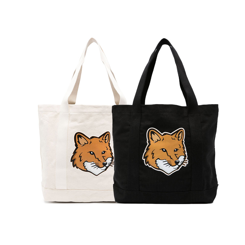 Maison Kitsune　フォックスヘッドキルティングミディアムトートバッグ lw05101ww0050-p700_01.jpg