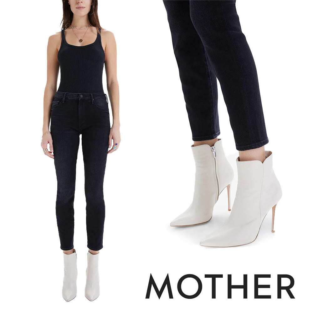 MOTHER｜お母さんジーンズ HIGH WAISTED LOOKER ANKLE 1401-965 ジンズ ズボン下 レディースズボン下 ズボン セレブファッション【貨物輸送無料】【外国で通信販売】【置き目品】