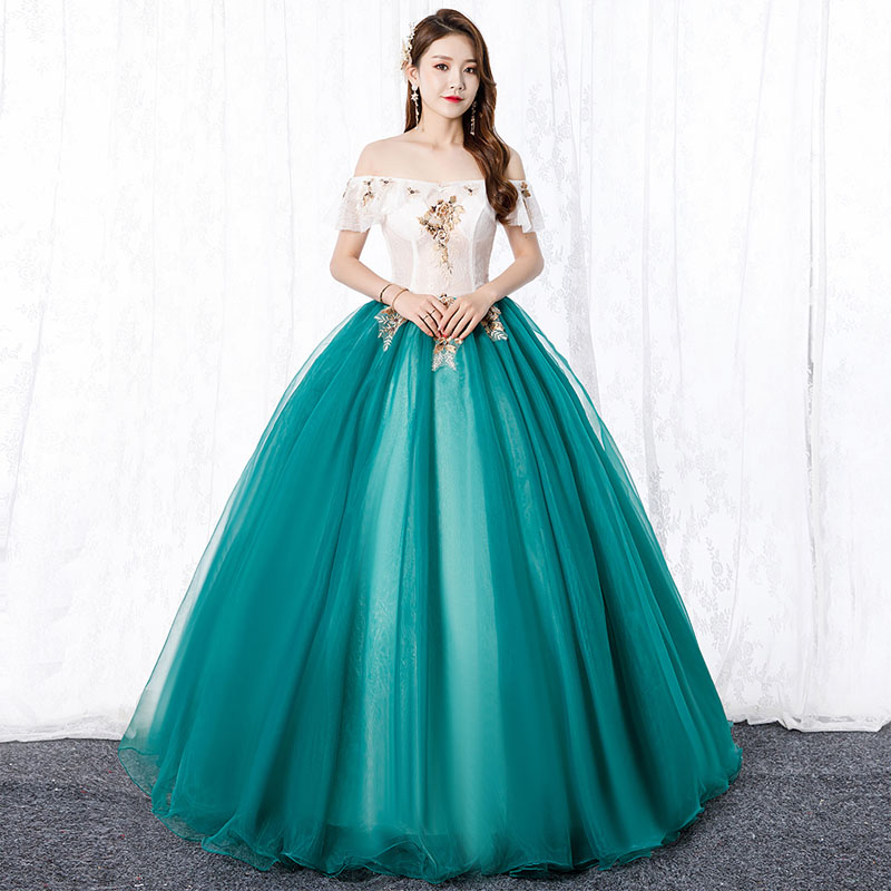 ウェディングドレス ウエディングドレス カラードレス グリーン オレンジ 結婚式 ロングドレス 演奏会 コンサート 二次会ドレス プリンセスラインドレス ステージ衣装 パーティードレス 披露宴 ピアノ発表会ドレス 舞台ドレス イブニングドレス 花嫁 カクテルドレス 10,007円