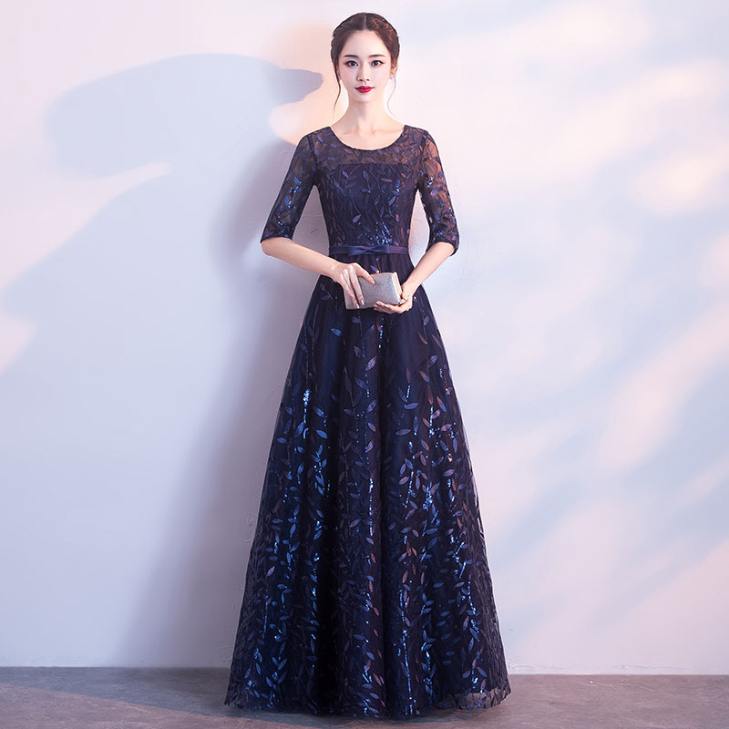 色合いお召しもの ジッパー 寄り合いお召しもの フォーマルドレス ロングお召しもの 5分袖 婚礼の儀 二次会 告げ知らせる会 ラウンドのど首 米国海軍 ブドウ酒赤いこと 黒いこと 成年者 お客さんお召しもの 婚礼の儀お召しもの ウェディングドレス 彼者誰時お召しもの 掻き鳴らす会 交歓会 A伝達ルートお召しもの ドレス-レディースファッション