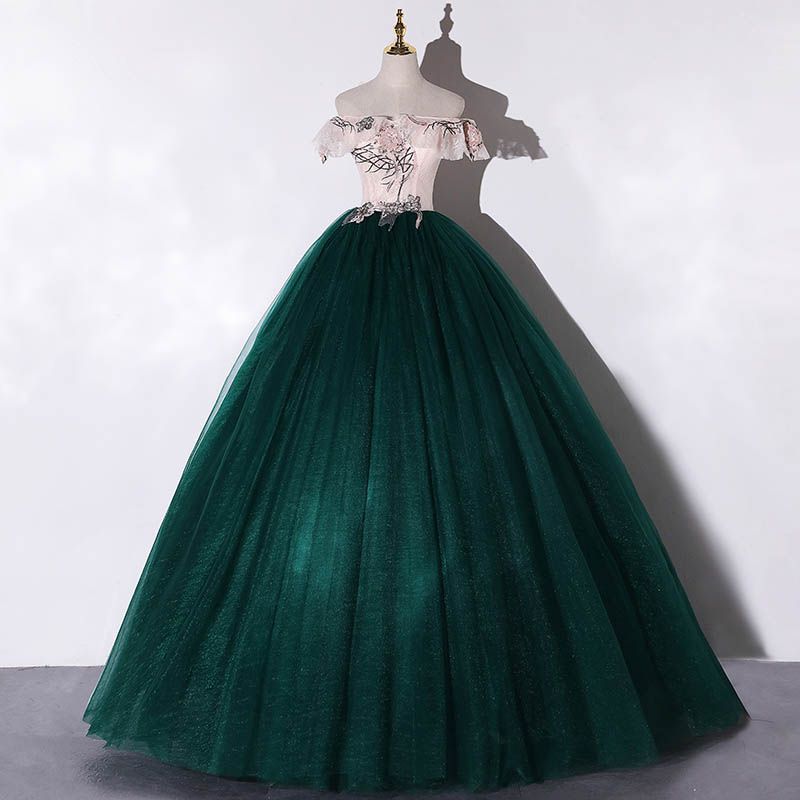 カラードレス 二次会 花嫁 ロングドレス オフショルダー シンプル 可愛い プリンセスラインドレス ステージ 衣装 演奏会用ドレス 前撮り 結婚式 パーティードレス 編み上げ 高級感 イブニングドレス 着痩せ 高校生 ピアノ発表会 女子会 成人式 食事会